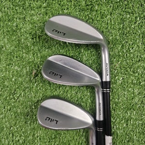 Avoda W1 W2 3 Wedge Set GW SW LW LA Golf Graphite A Series 85i 4 Stiff Flex RH