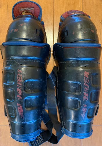 Senior Bauer 15" Shin Pads (Used)