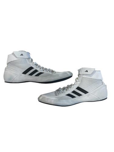 Used Adidas Wrestling Shoes White Senior 10 11873-S000239753