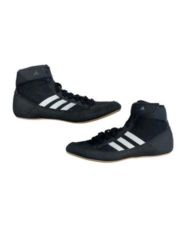Used Adidas Wrestling Shoes Black Junior 04.5 11873-S000235739
