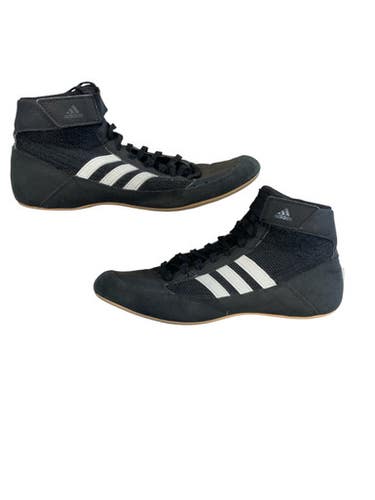Used Adidas Wrestling Shoes Black Senior 8.5 11873-C000238626