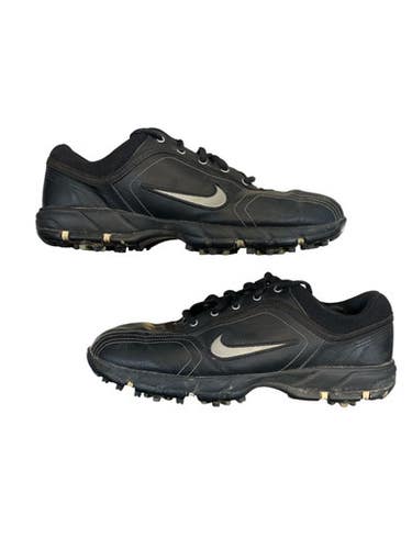 Used Nike Mens Golf Shoes Black Senior 8.5 11873-S000241595