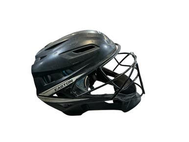 Used Easton THE VERY BEST Catchers Helmet w/Mask Black One Size 11873-S000241631