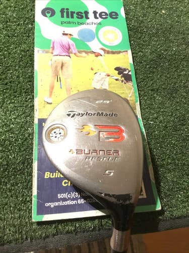 Taylormade Burner Rescue 25* 5 Hybrid Seniors REAX 60 Graphite Shaft (39)