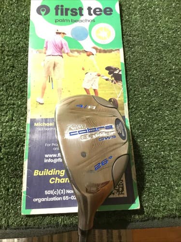 King Cobra Left Handed Ladies Baffler DWS 26* 4 Hybrid VS Proto HL 50g Graphite