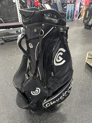 Used Cleveland STAND BAG Mens Stand Bag Black 11337-S000490606