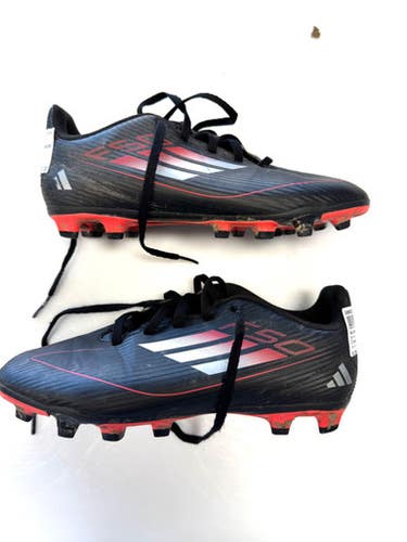 Used Adidas Soccer Cleats Black Junior 04 11860-S000311186