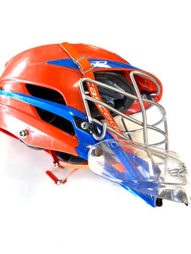 Used Cascade CASCADE R GOALIE Lacrosse Helmet Orange One Size 11860-C000311155