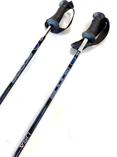 Used Goode G-MAX COMPOSITE Mens DH Ski Pole Black 115 cm / 46 in 11860-S000311151