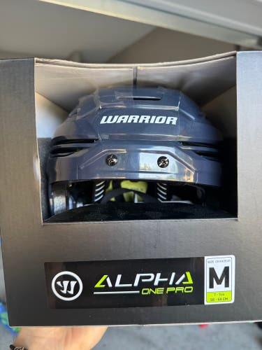 Medium Warrior Alpha One Pro Helmet Pro Stock (New)