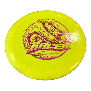 Used Innova STAR RACER Disc Golf Driver Yellow 164g 11450-S000523774