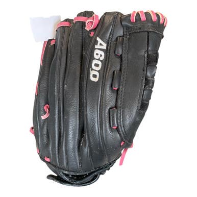 Used Wilson A600 BB/SB Glove RH Throw Black 13" 11450-S000523749