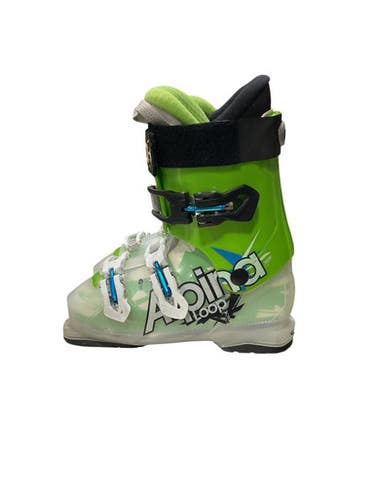Used Alpina LOOP Mens DH Ski Boot Green 240 MP - J06 - W07 11847-S000036706