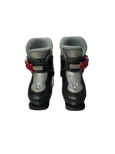 Used Head CARVE X1 Boys DH Ski Boot Black 150 MP - Y08 11847-S000036703