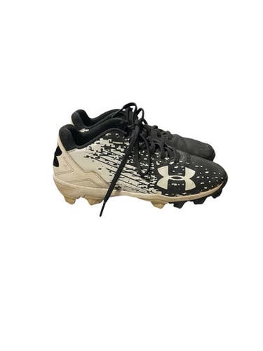 Used Under Armour LEADOFF LOW RM BB/SB Cleats Black Junior 02.5 11847-S000036682