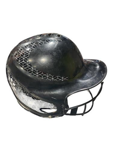 Used RIP-IT HELMET Batting Helmet w/Mask Black MD 11847-S000036669