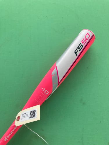 Pink 2016 Easton FS50 Alloy Bat (-10) Alloy 17 oz 27" (Used)