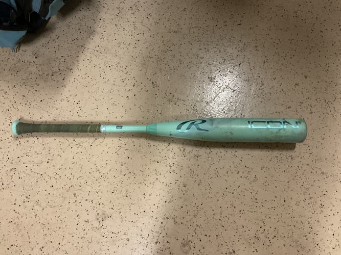 2026 Rawlings Icon Composite USSSA Certified Bat (-5) 27 oz 32" (Used)