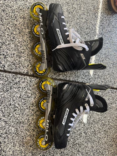 Bauer RS Inline Senior Skates Regular Width Size 8 (Used)