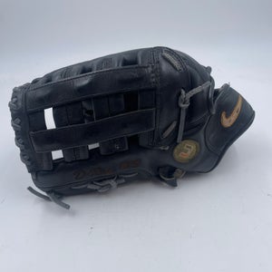 Nike Pro Gold Tradition 13” Lefty Outfield Miami College Issue Baseball Glove