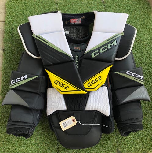 Senior Large CCM Axis 2 Pro Goalie Chest Protector (Used)