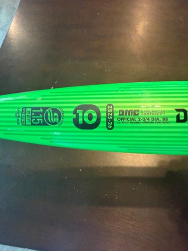 2026 DeMarini CF Zen Composite USSSA Certified Bat (-10) 19 oz 29" (Used)