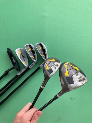 Wilson Profile RH Junior Golf Set | NO BAG | Ages 9-11