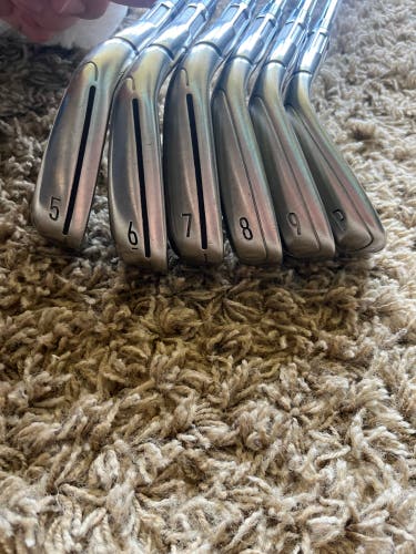 Men's 2019 TaylorMade M6 Left Hand Iron Set Stiff Flex 37" (Used)
