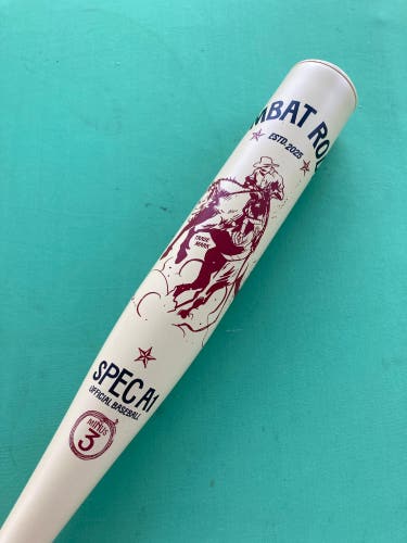 2025 Combat MFG Spec A1 Alloy Bat BBCOR Certified (-3) Alloy 30 oz 33" (Used)