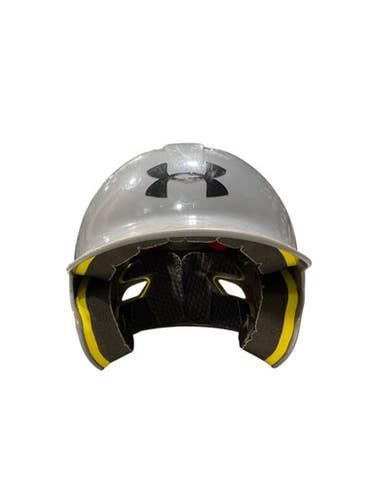 Used Under Armour HELMET Batting Helmet No Mask Grey XS 11847-S000036232