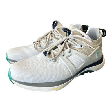 Used Foot Joy HYPERFLEX Mens Golf Shoes White Senior 8.5 11450-S000523717