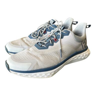 Used Foot Joy QUANTUM Mens Golf Shoes White Senior 9 11450-S000523719