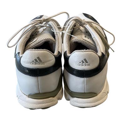 Used Adidas POWERBAND 3.0 Mens Golf Shoes White Senior 9.5 11450-S000523599