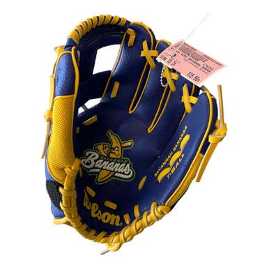 Used Wilson A200 SAVANNAH BANANAS BB/SB Glove RH Throw Navy Blue 10" 11450-S000523598