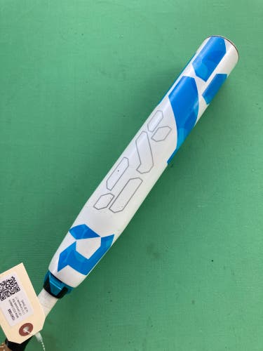 White 2023 DeMarini CF Composite Bat (-11) Composite 17 oz 28" (Used)