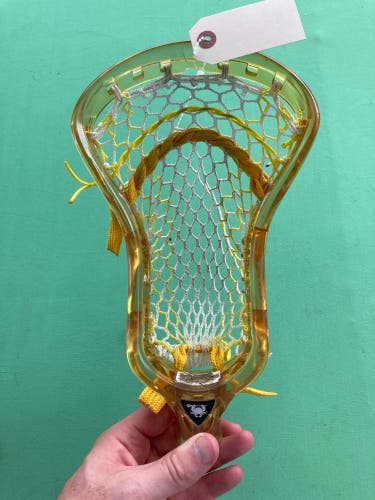 Yellow ECD Lacrosse Ion Fresh Stringing Head (Used)