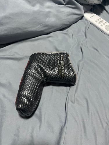 Scotty Cameron Titleist Putter Headcover Blade 3 Dot Crown Logo (used)