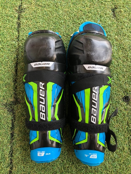 Junior Bauer X Shin Pads 10" (Used)
