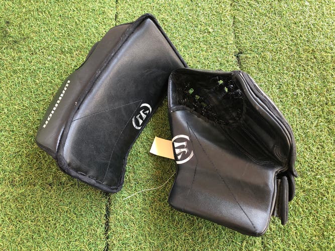Youth Warrior Ritual G4 Goalie Glove & Blocker Regular (Used)
