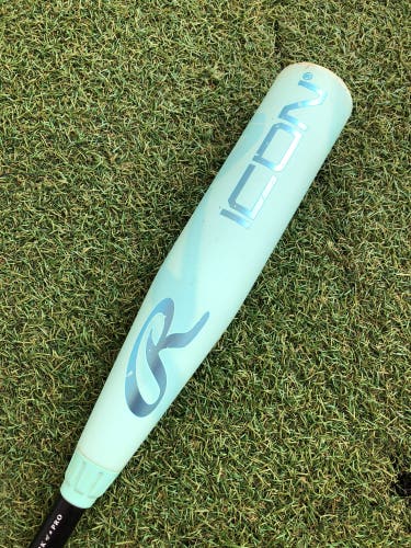 2026 Rawlings Icon Composite Bat USABat Certified (-10) Composite 18 oz 28" (Used)