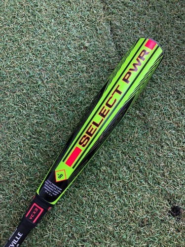 2026 Louisville Slugger Select PWR Hybrid Bat USABat Certified (-8) Hybrid 21 oz 29" (Used)