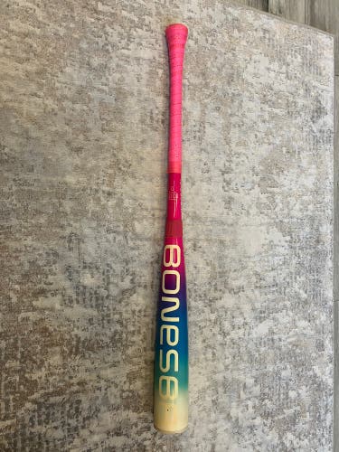 2025 Warstic Bonesaber Hybrid USSSA Certified Bat (-8) 23 oz 31" (Used)