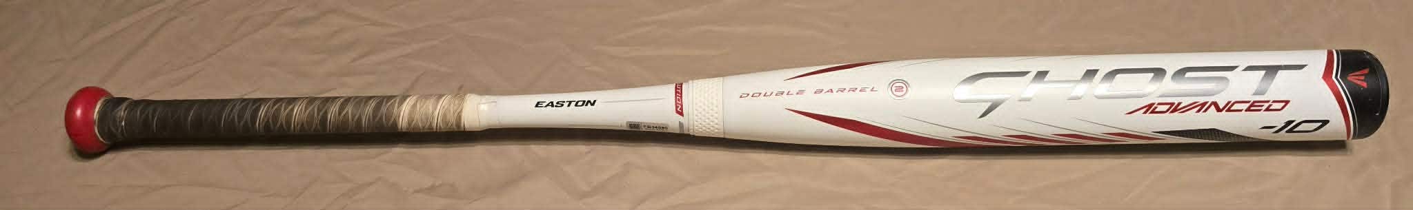 Easton Ghost Advanced Composite Bat (-10) 22 oz 32" (Used)