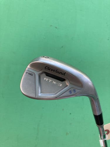 Men's Cleveland RTX-3 Wedge Right Handed Regular Flex 60 Degree Steel Shaft (Used)