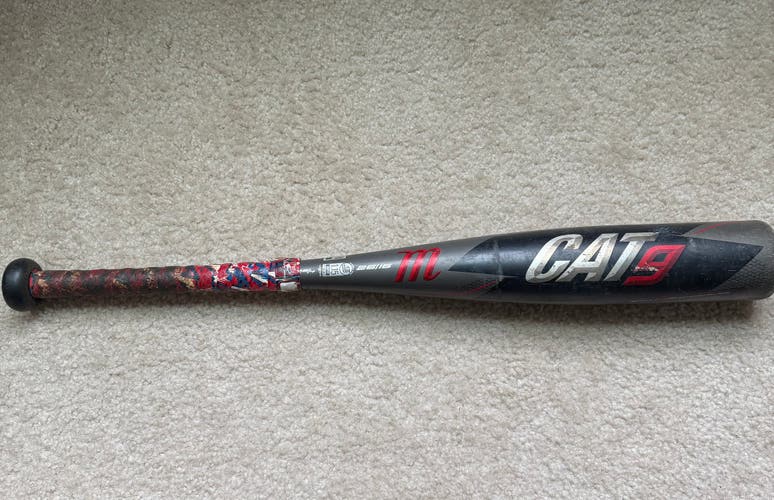 2021 Marucci CAT9 Alloy USSSA Certified Bat (-10) 16 oz 26" (Used)