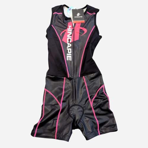 Hincapie Women's Flow Tri Skinsuit NWT Size Medium Cycling