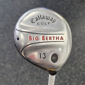 Used Callaway BIG BERTHA Mens Fairway Wood RH 13 Wood 11849-S000041423