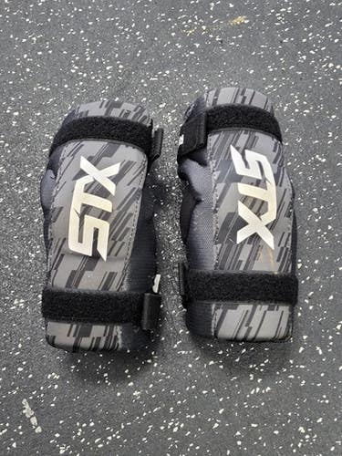 Used STX STALLION 75 ARM PAD Lacrosse Arm Pads/Guards Black XS 11849-S000041401