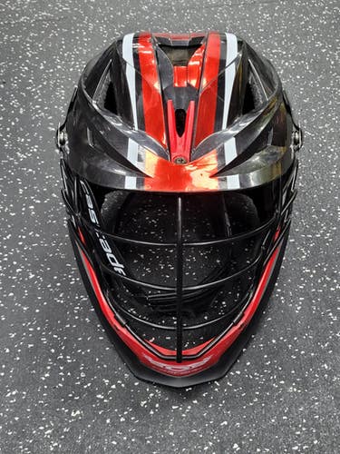 Used Cascade XRS Lacrosse Helmet Black One Size 11849-S000041396