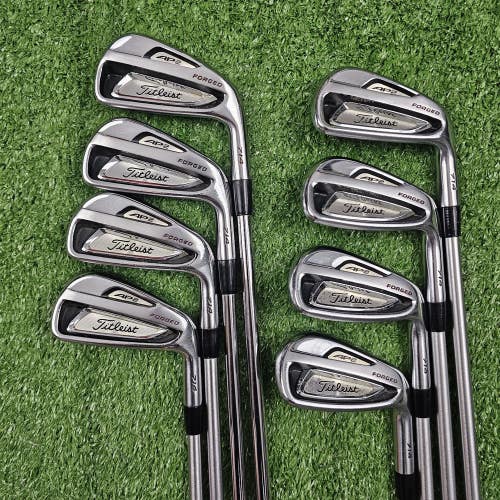 Titleist AP2 714 Forged Iron Set 3-PW KBS $/C-Taper Lite 115g Regular Steel RH